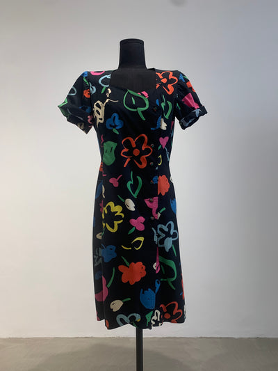 Cool & Fun Cotton Dress By Ungaro