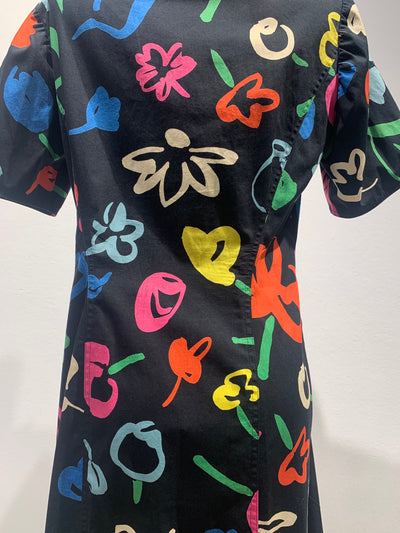 Cool & Fun Cotton Dress By Ungaro