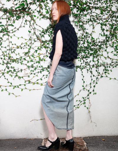 Sculptural Maxi Skirt By Alaia