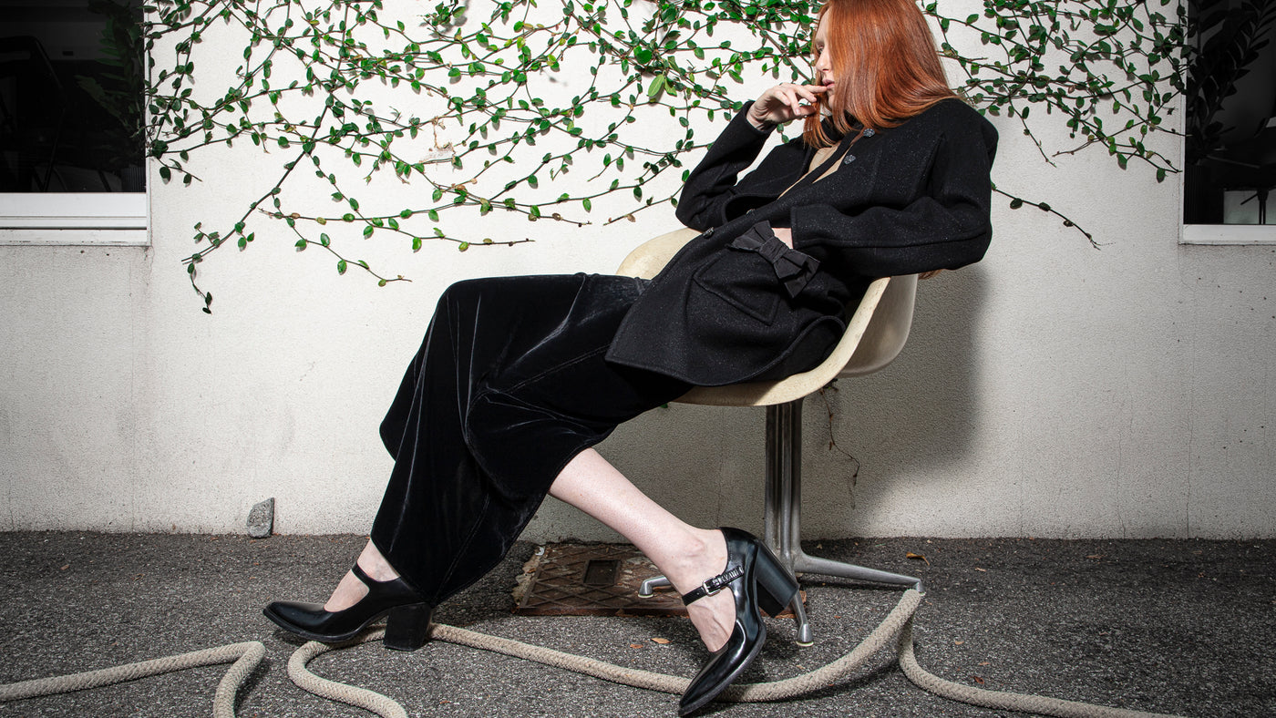 Coolest Rick Owens Velvet Skirt