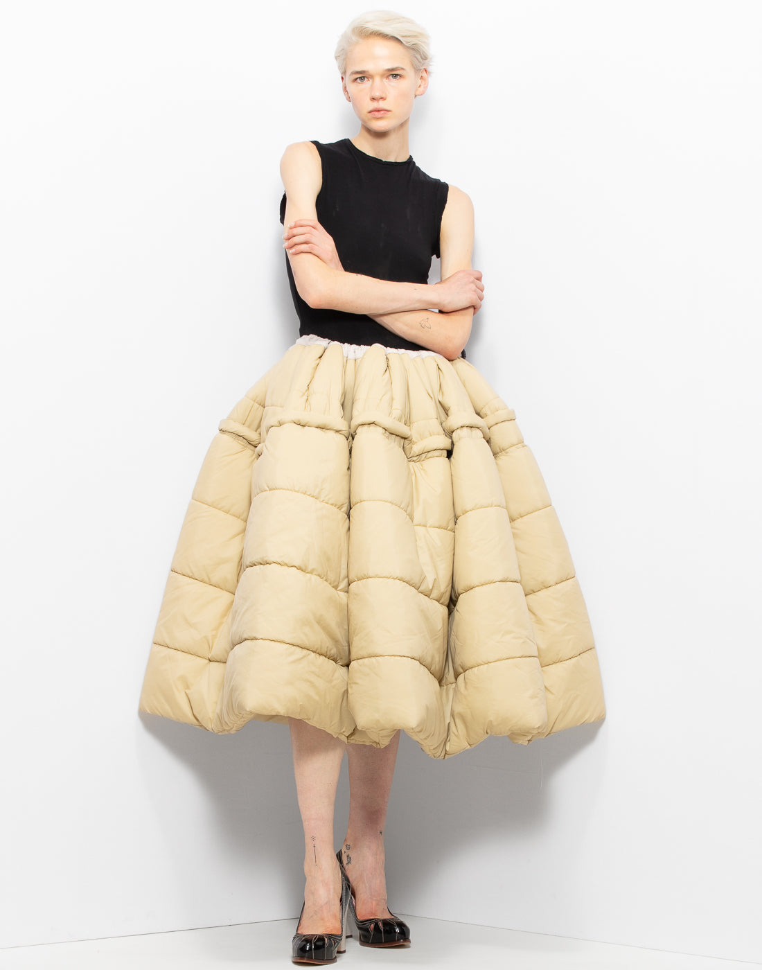 Puffer Mid-Lenght Skirt