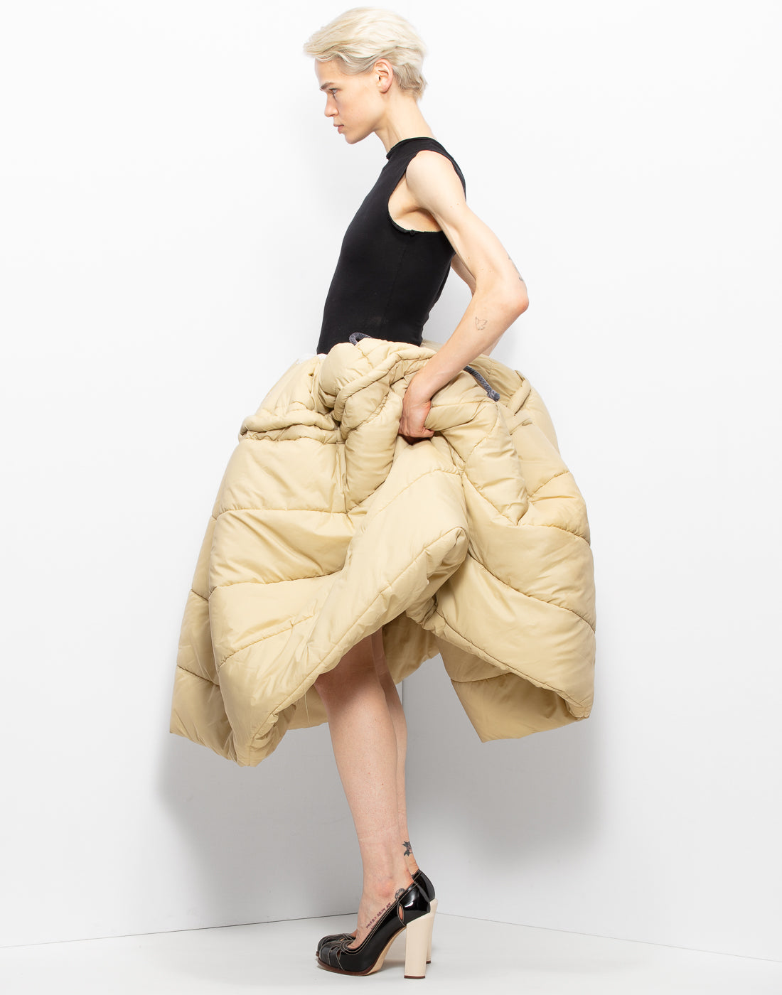 Puffer Mid-Lenght Skirt