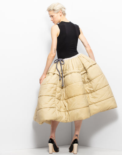 Puffer Mid-Lenght Skirt