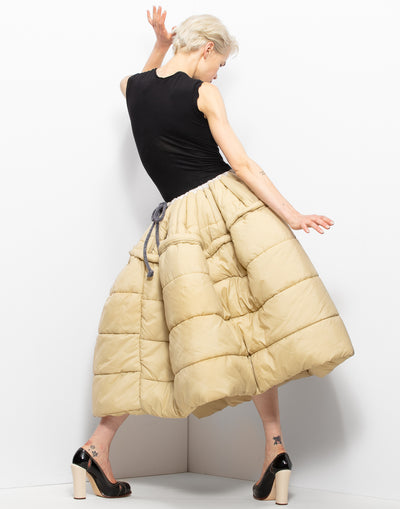 Puffer Mid-Lenght Skirt