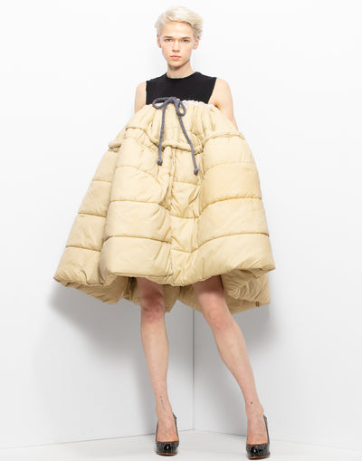 Puffer Mid-Lenght Skirt