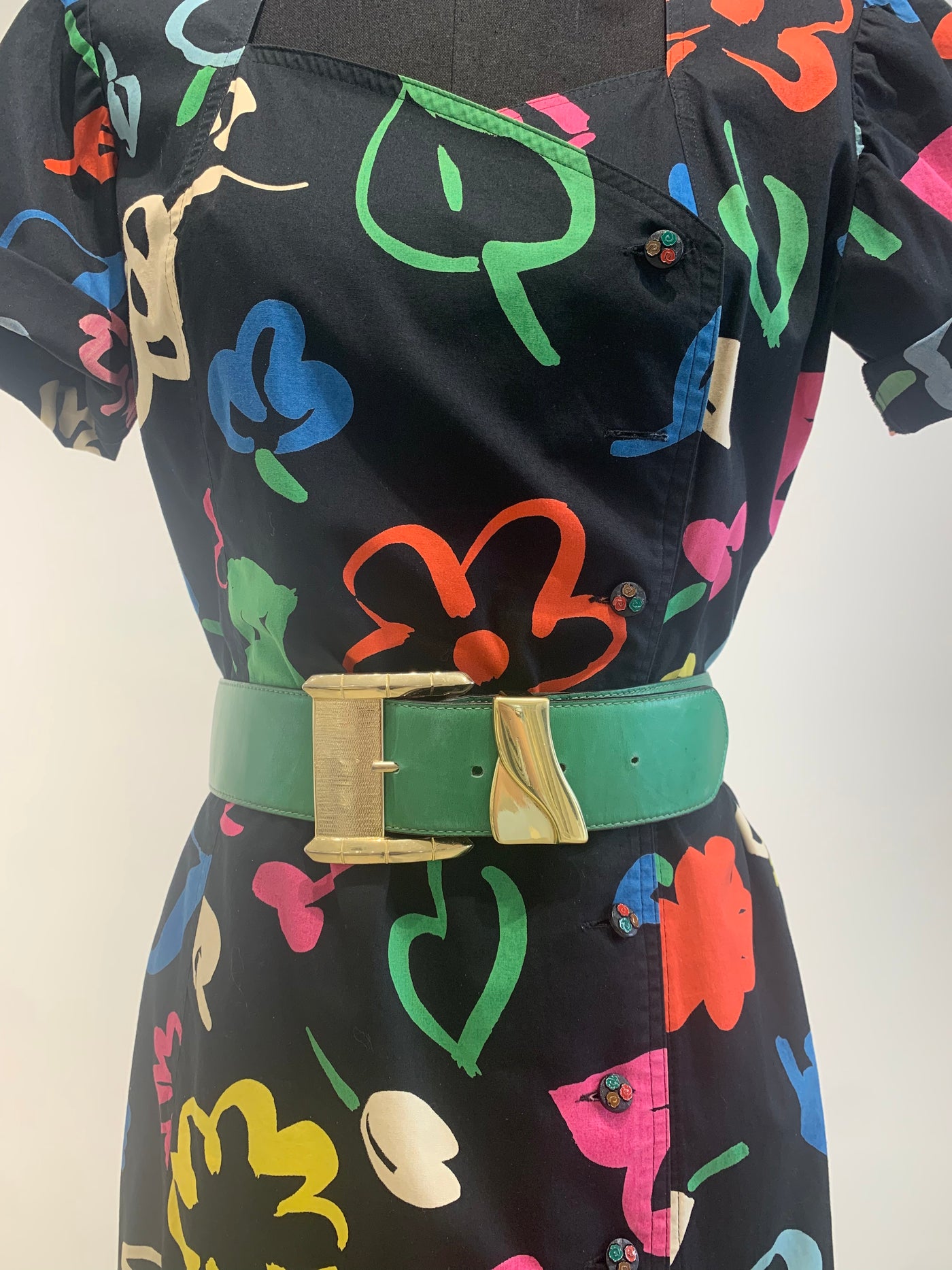 Cool & Fun Cotton Dress By Ungaro