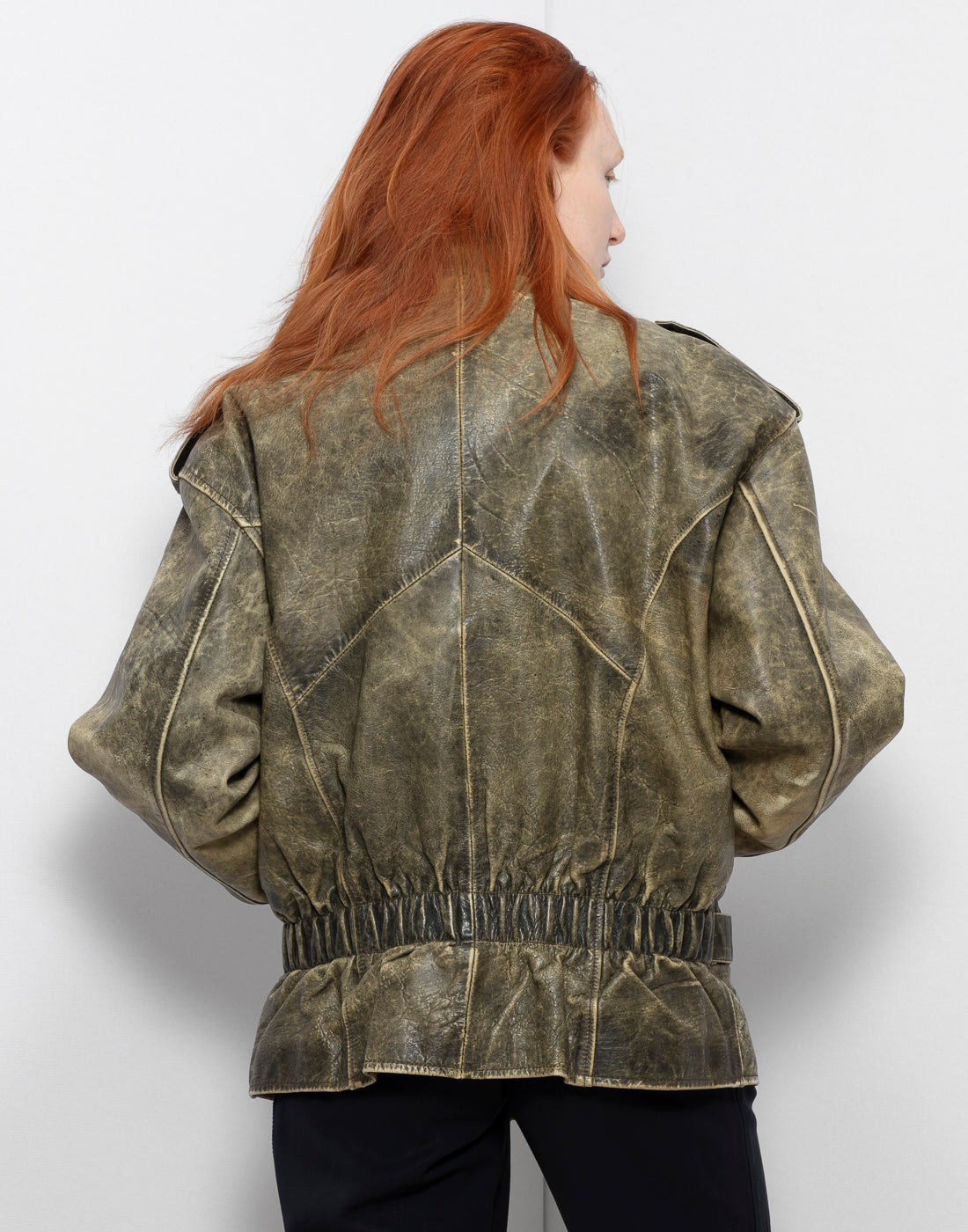 Coolest Unisex Bomber Leather Jacket