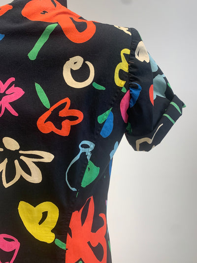 Cool & Fun Cotton Dress By Ungaro
