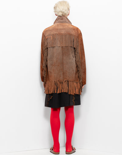 Longe Fringe Jacket From Mexico