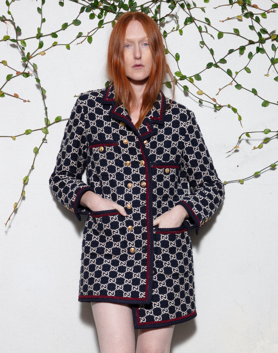 Classic Gucci Tweed Coat