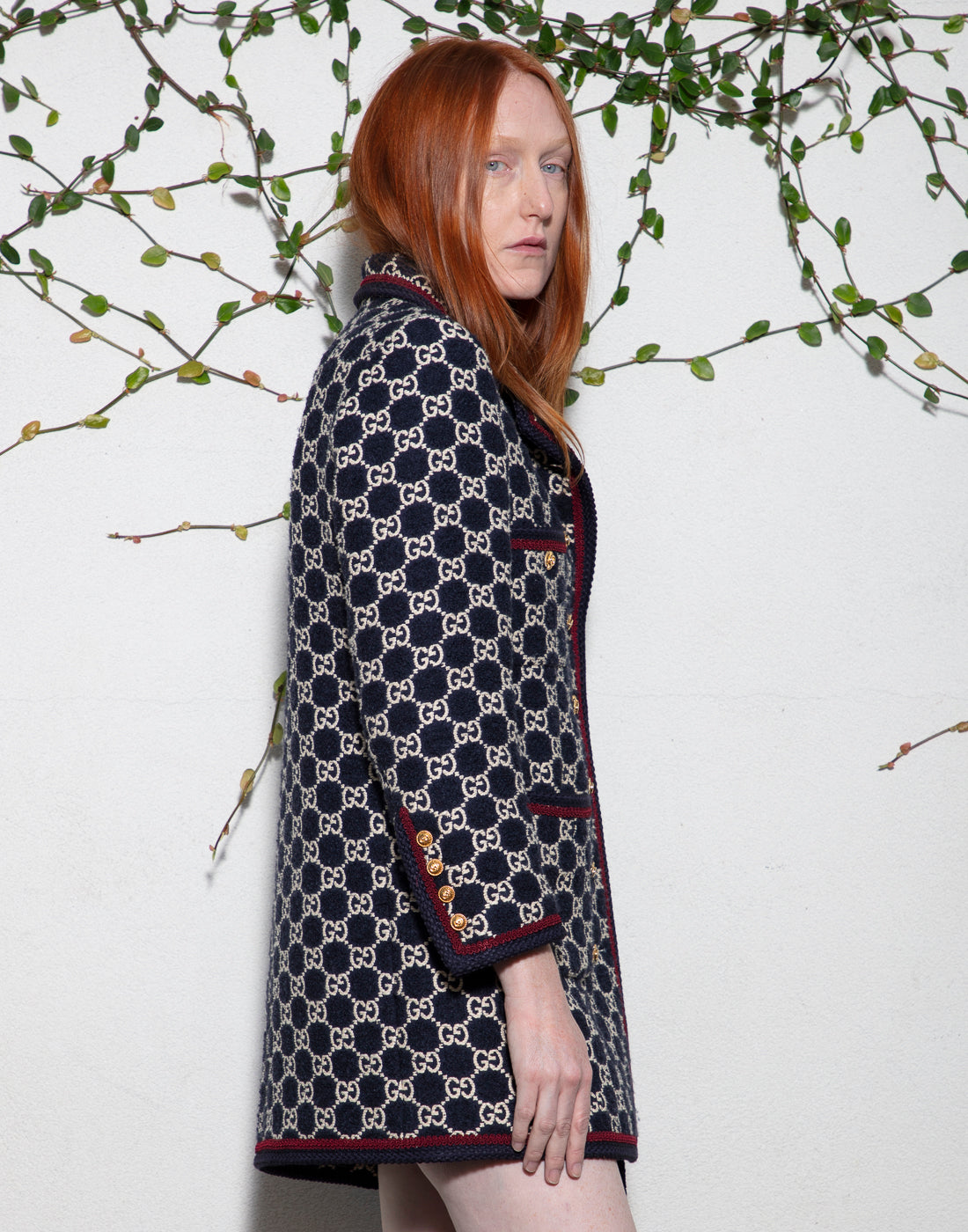 Classic Gucci Tweed Coat