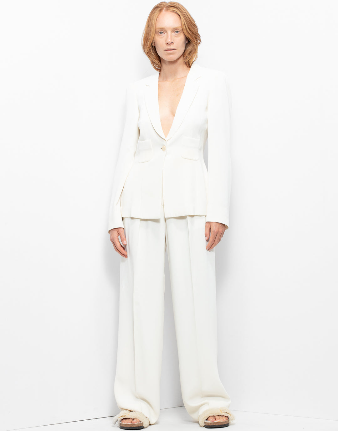 Giorgio Armani ホワイトジャケット 36 90s アーカ Giorgio Armani Incredible 90's Suit – Frida