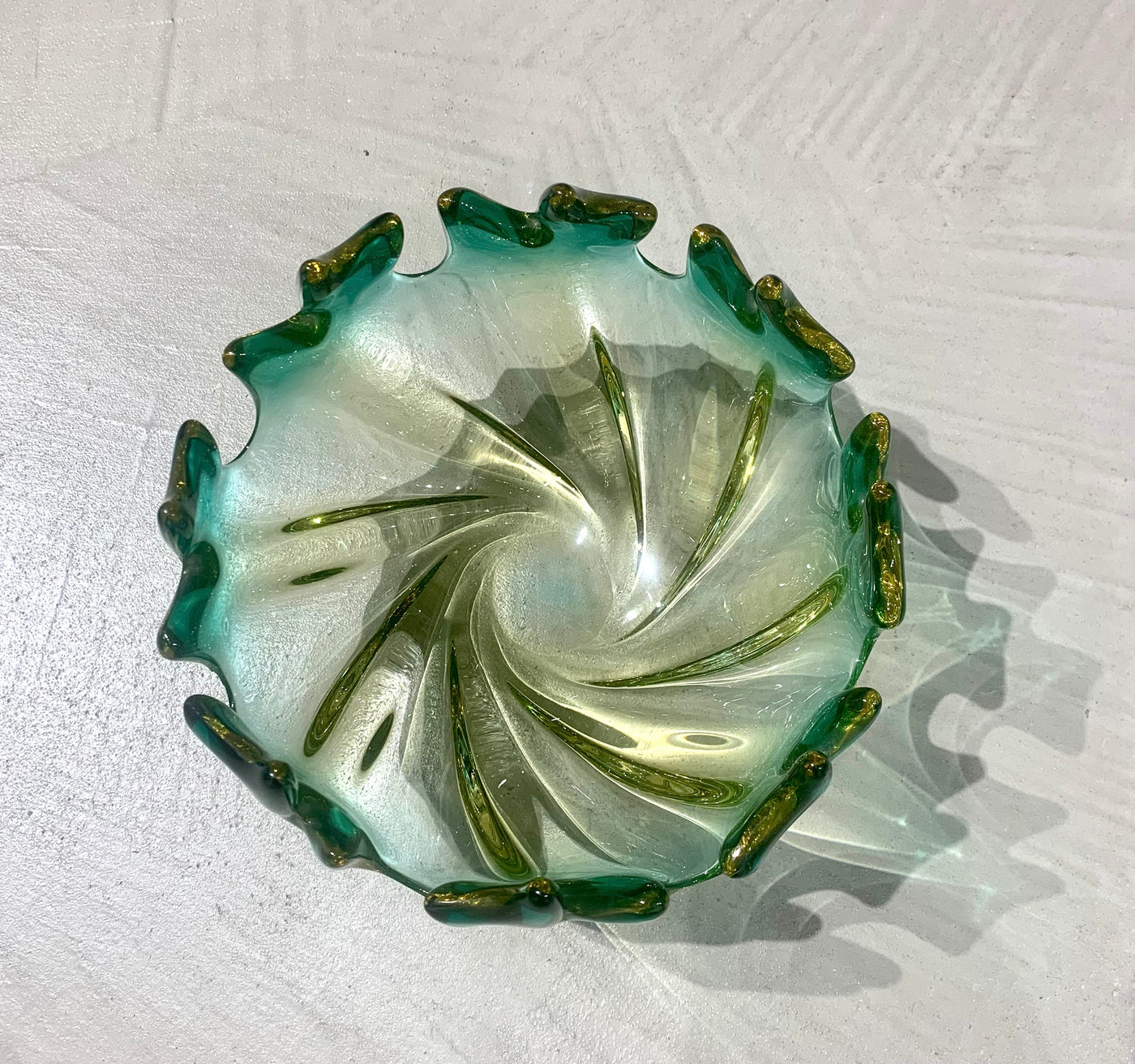 Beautiful 60's Murano Glass Bowl