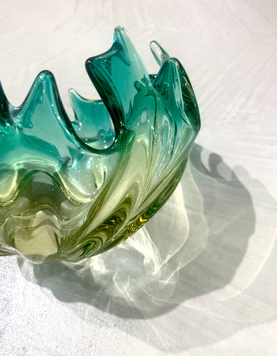 Beautiful 60's Murano Glass Bowl