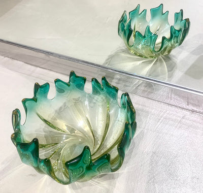 Beautiful 60's Murano Glass Bowl