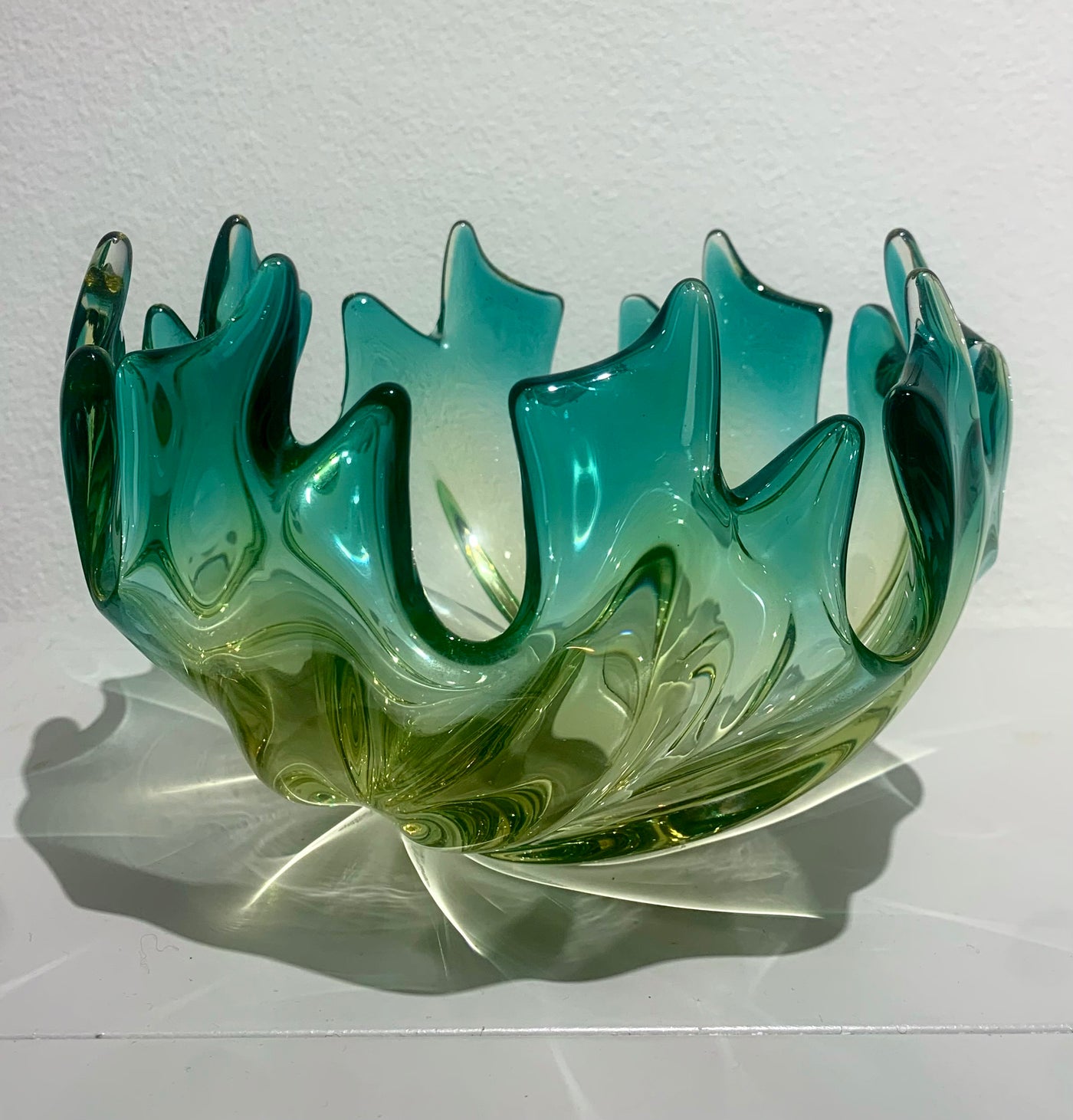 Beautiful 60's Murano Glass Bowl