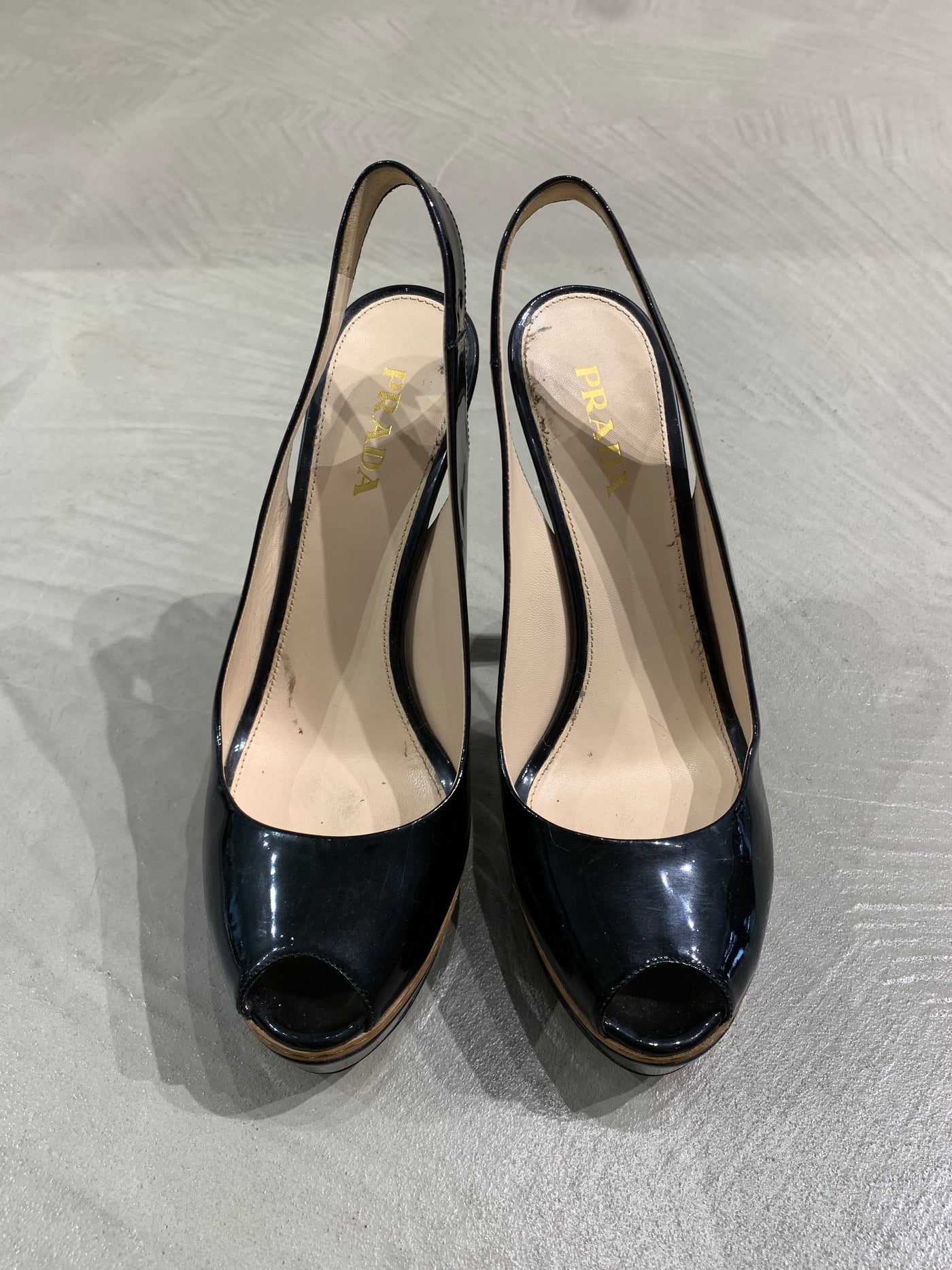 Classic Prada Platforms