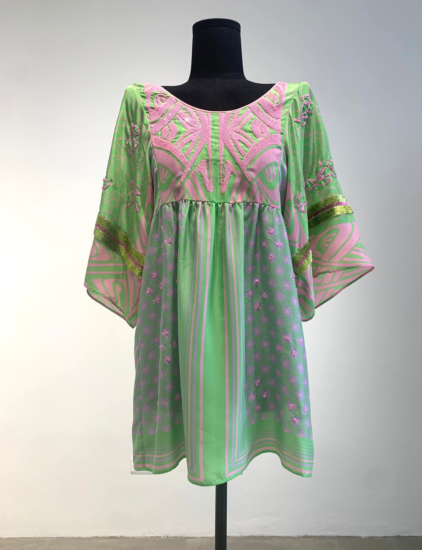 Cute Summer Mini Dress/Top/Swimsuit Cover Up by Blumarine