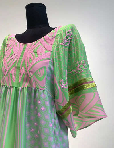 Cute Summer Mini Dress/Top/Swimsuit Cover Up by Blumarine