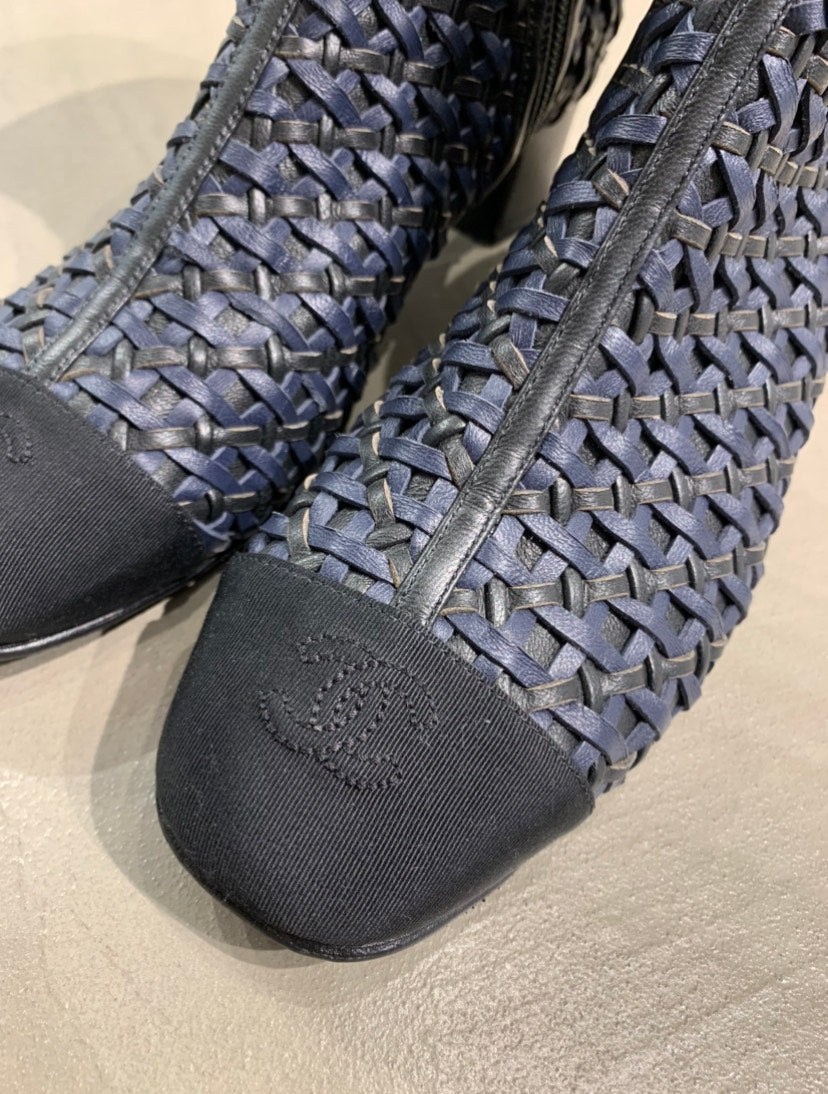 Beautiful Chanel Leather Boots