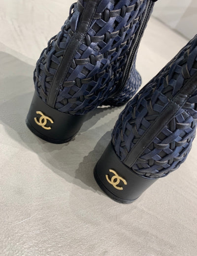 Beautiful Chanel Leather Boots