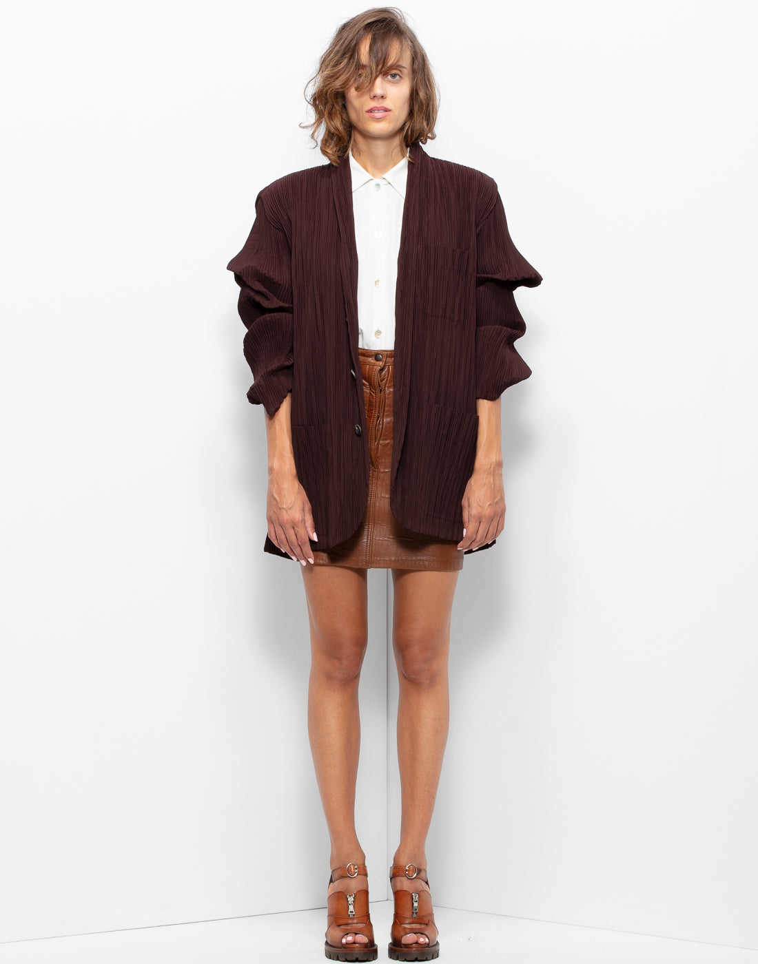 Unique Issey Miyake blazer-jacket