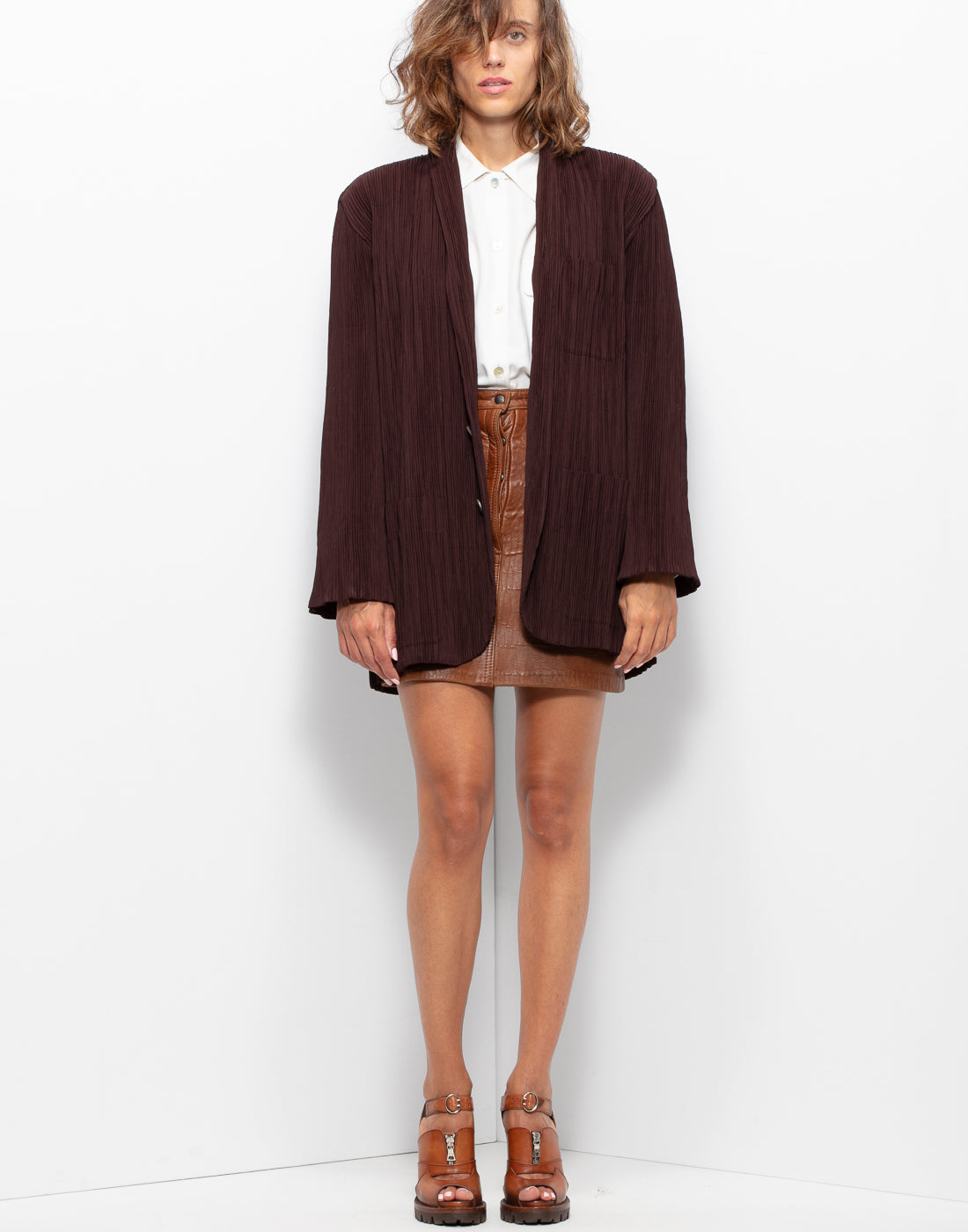 Unique Issey Miyake blazer-jacket