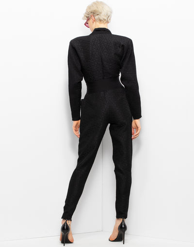 Genny Black Jumpsuit