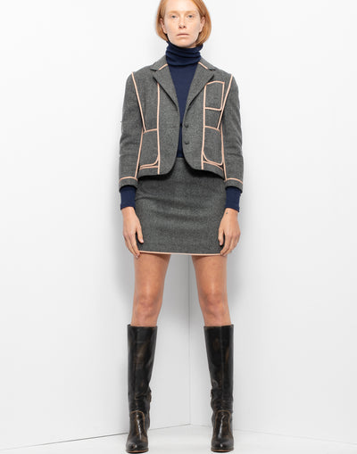 Marni Gray Skirt Suit
