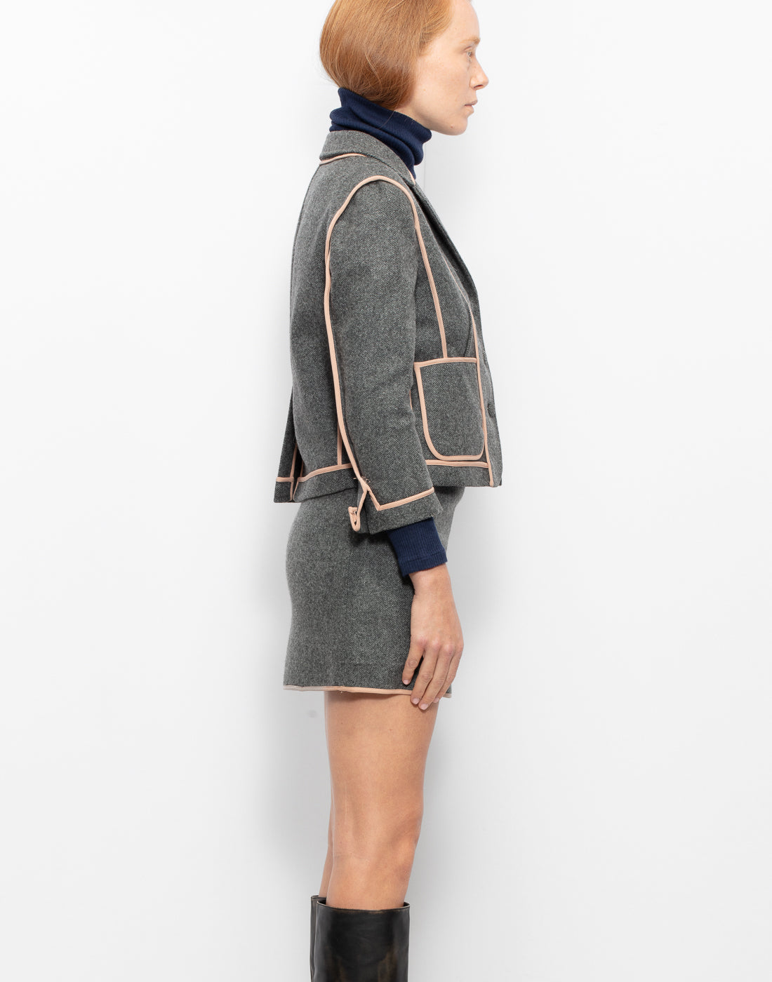 Marni Gray Skirt Suit