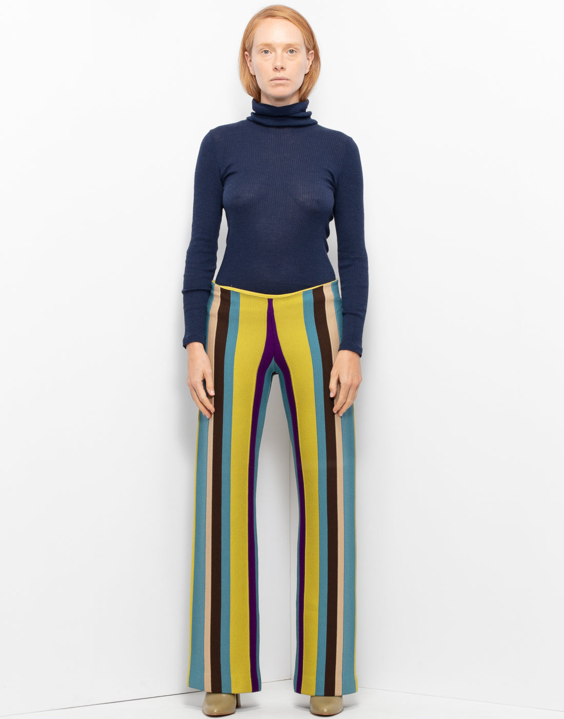 Marni Colorful Bootcut Trousers