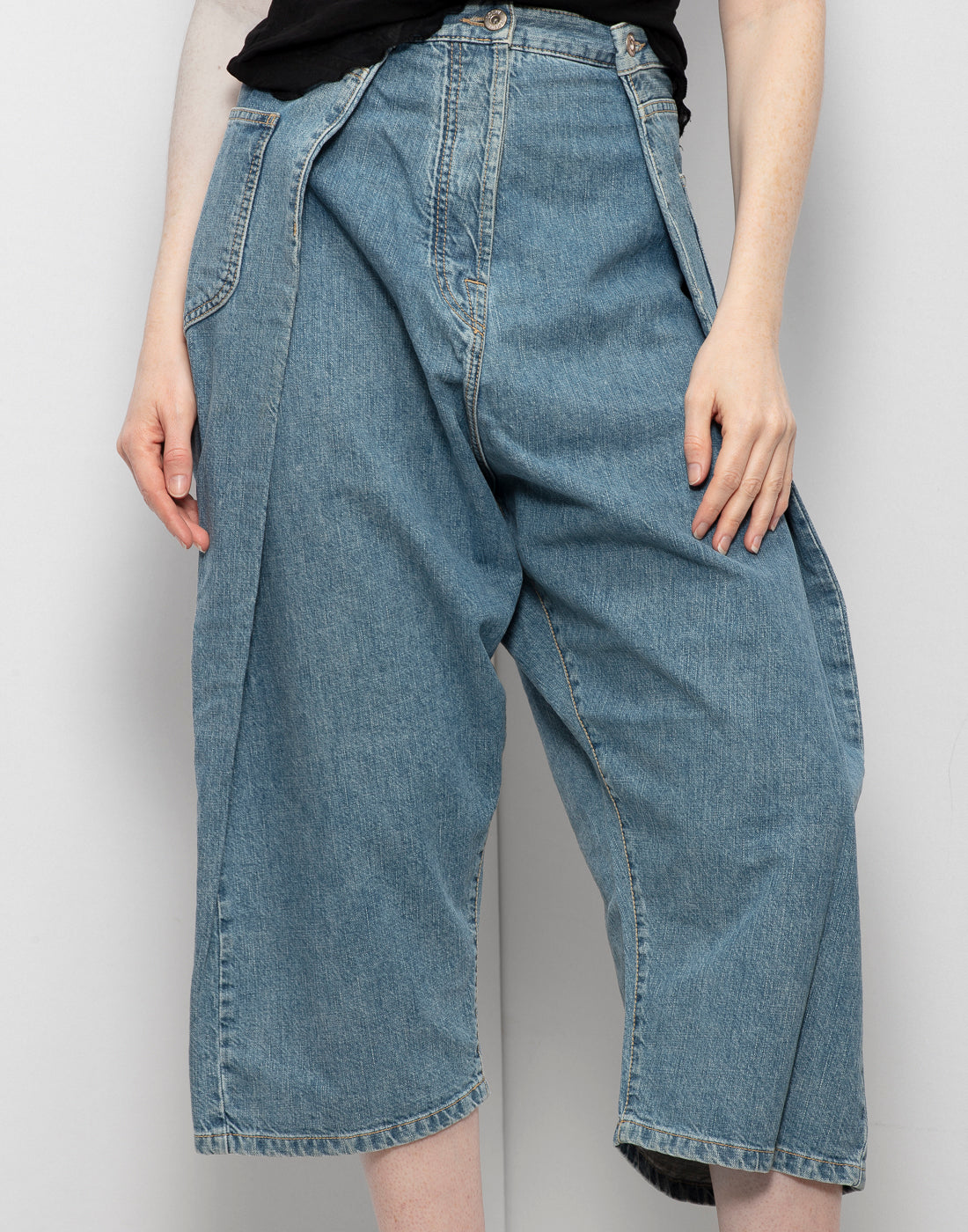 Really Cool Cropped Light Denim By Loewe