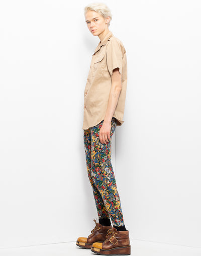 Jean Paul Gaultier Stretch Printed Trousers