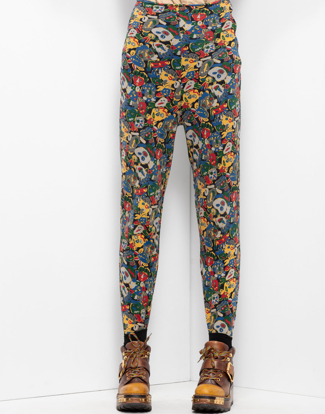 Jean Paul Gaultier Stretch Printed Trousers