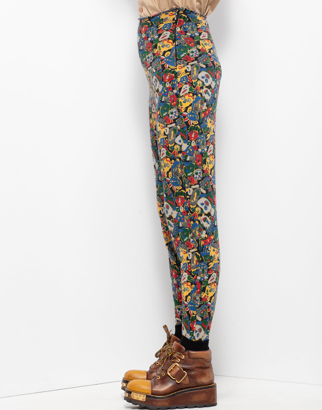 Jean Paul Gaultier Stretch Printed Trousers