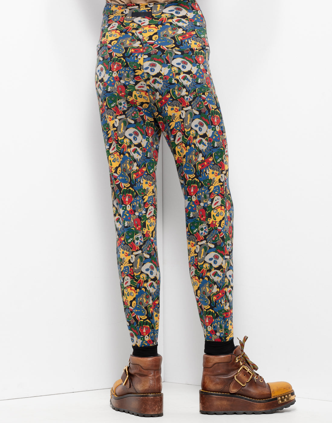 Jean Paul Gaultier Stretch Printed Trousers