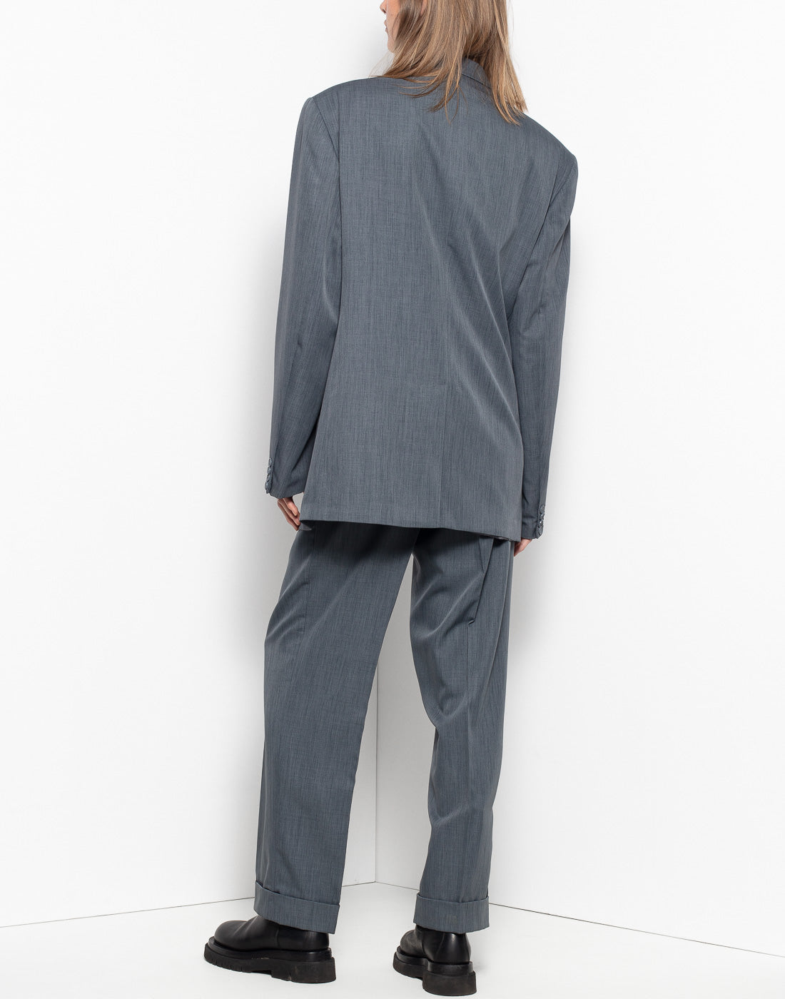 Vintage grey man suit jacket