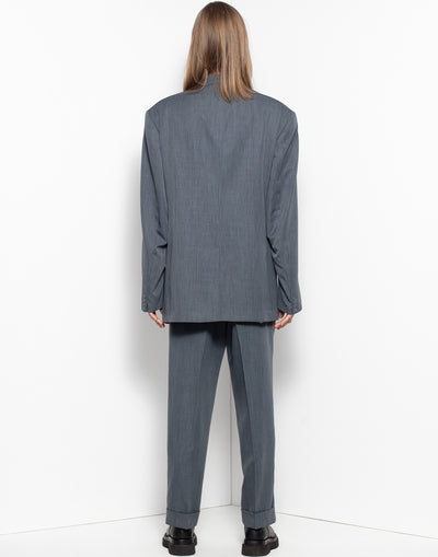 Vintage grey man suit jacket