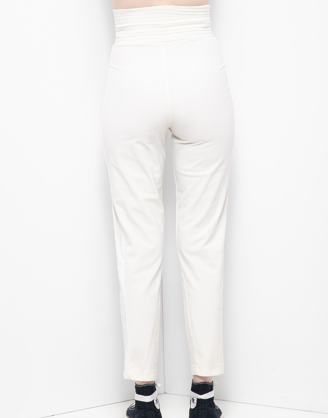 High waist fitted vintage Girobaud Francois cotton pants