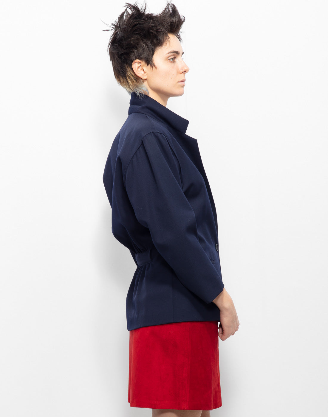 Vintage midnight blue blazer
