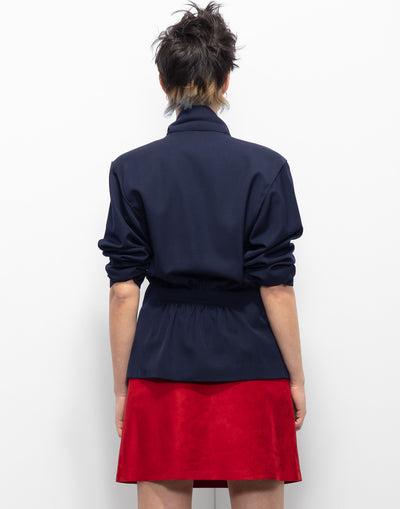 Vintage midnight blue blazer