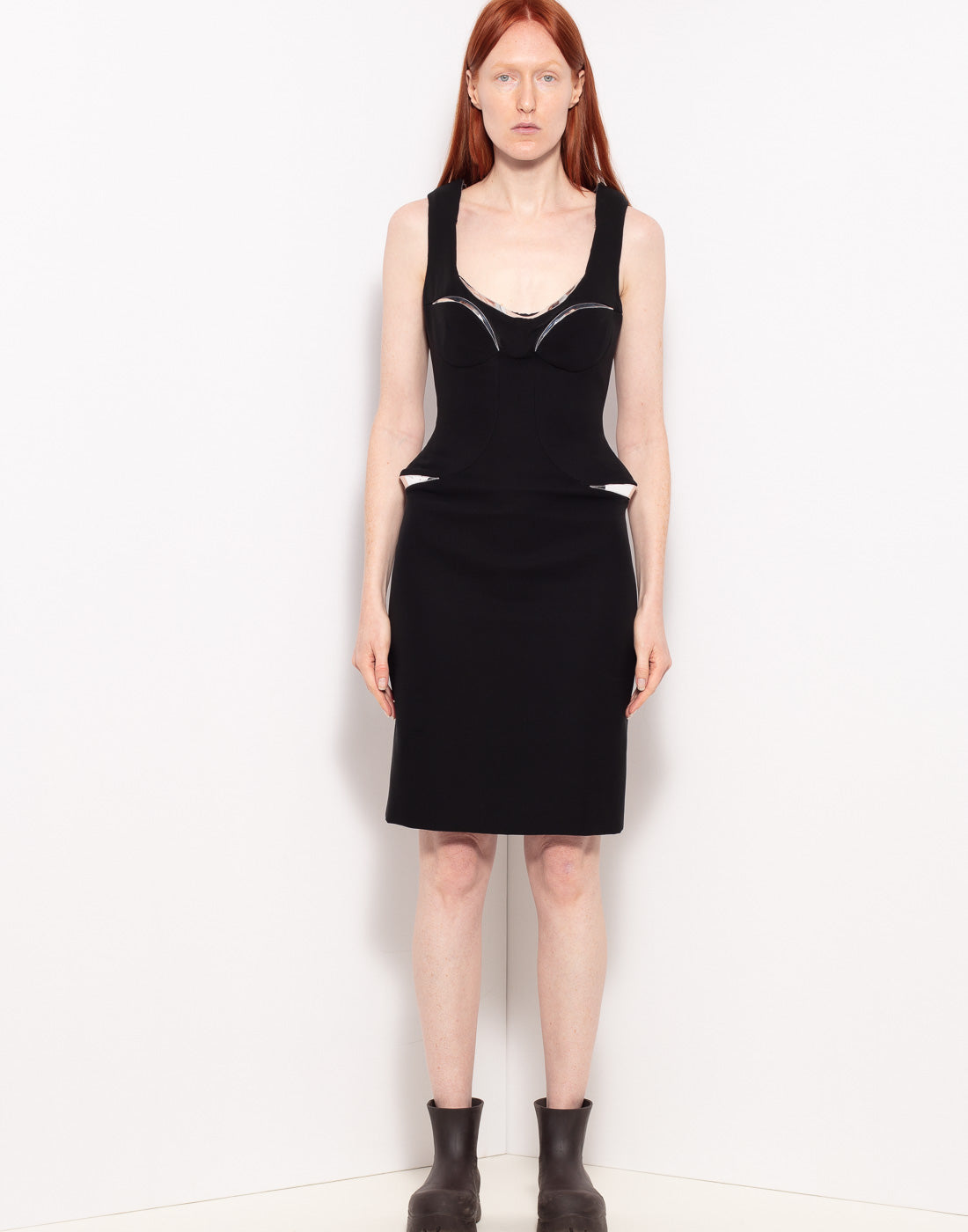 Pre-loved futuristic Versace mini dress