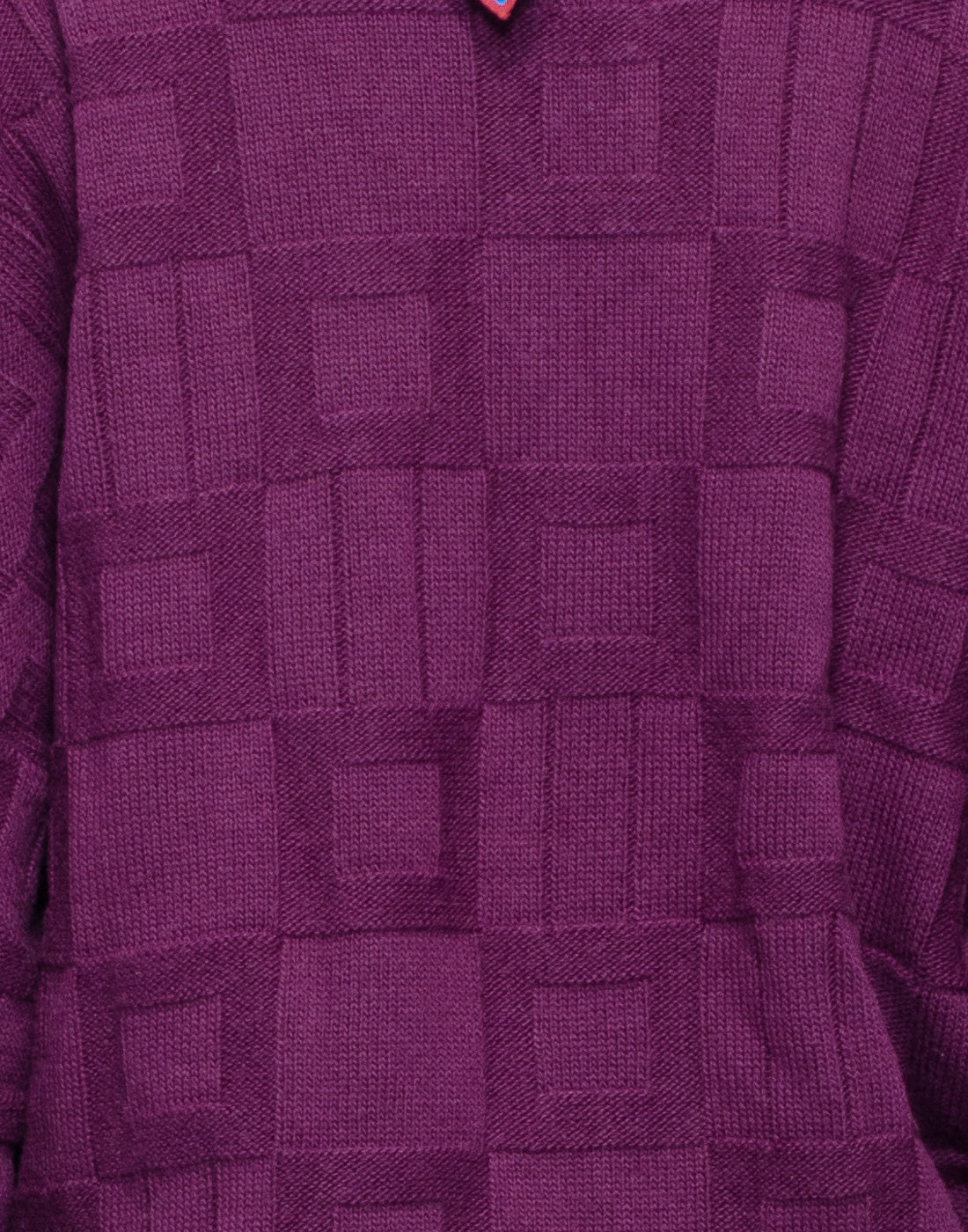Vintage unisex purple wool jumper